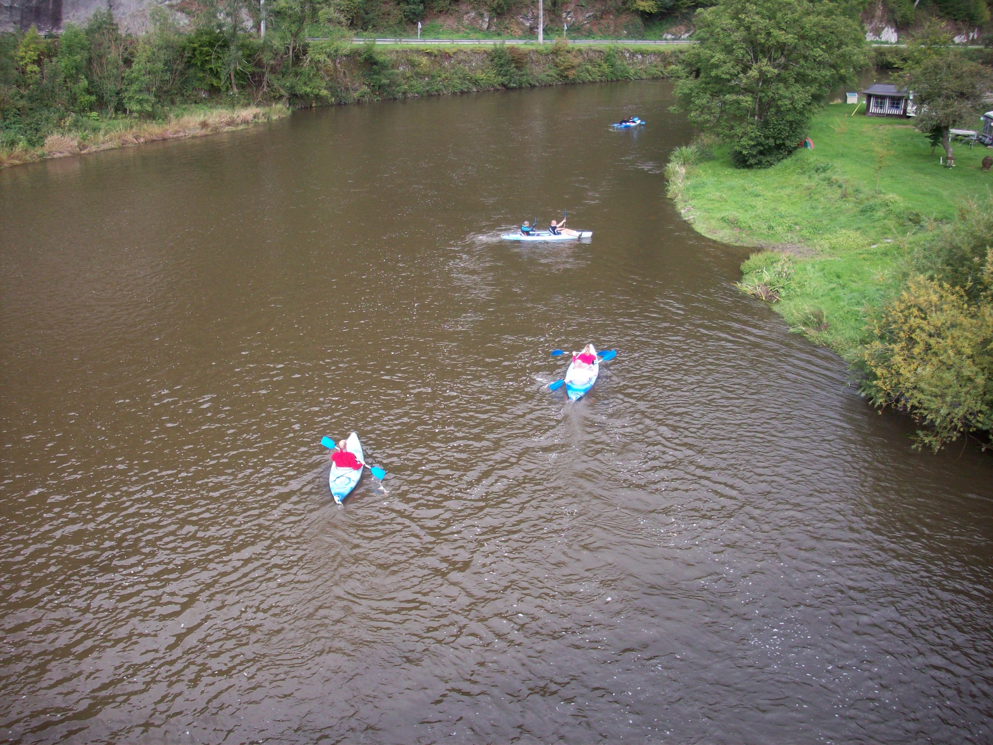 Clubs pour la descente de la Semois en kayak