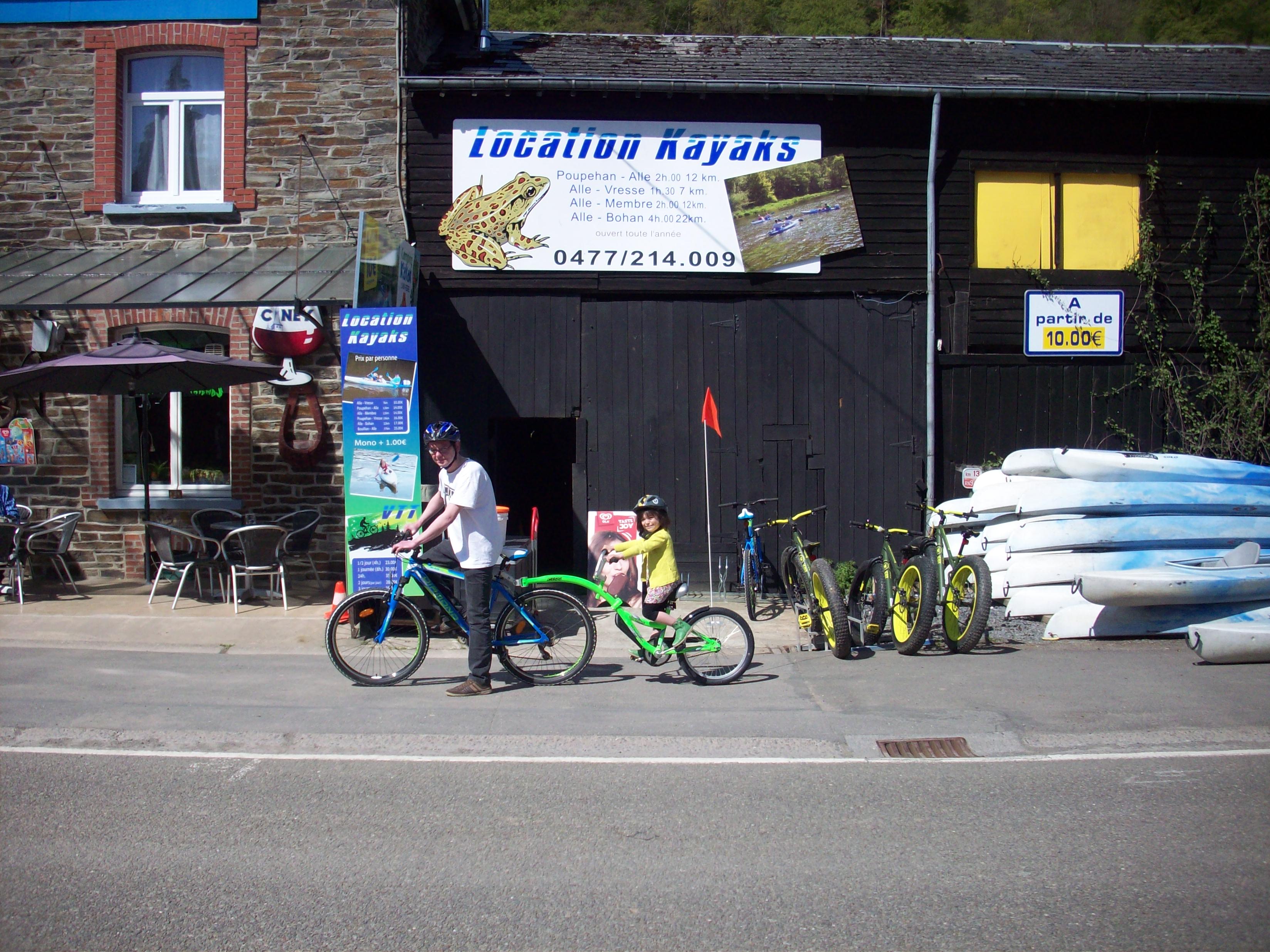 Camping au bord de la Semois