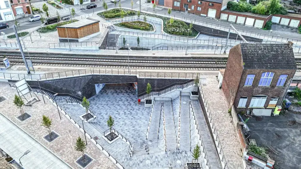 Sunset over the meander