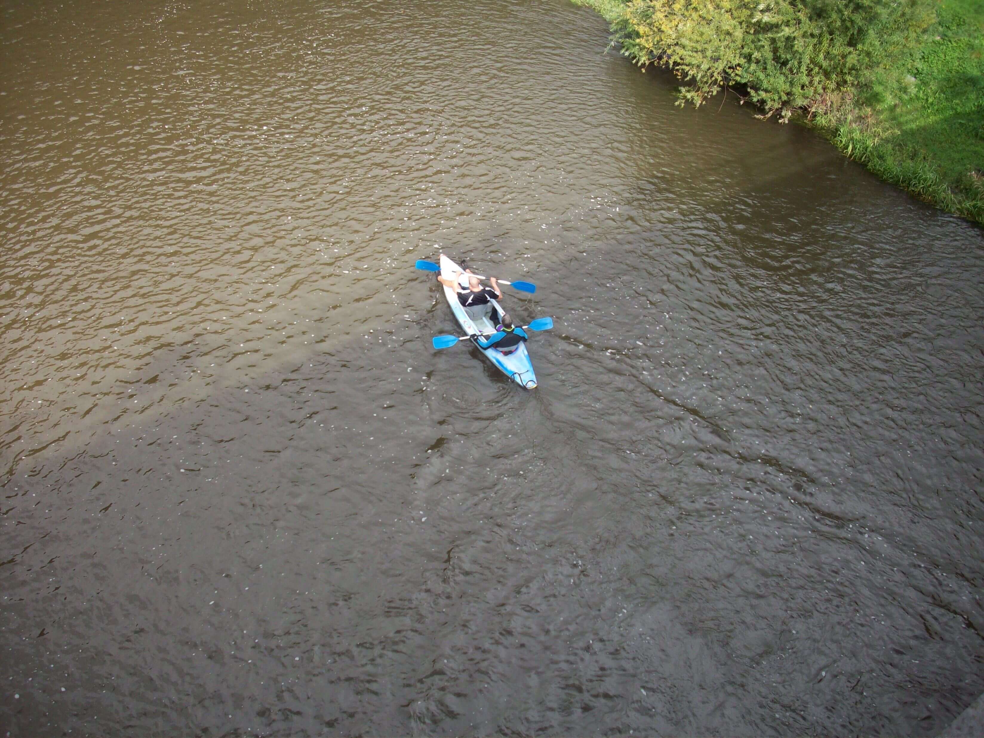 Kayak sur la Semois
