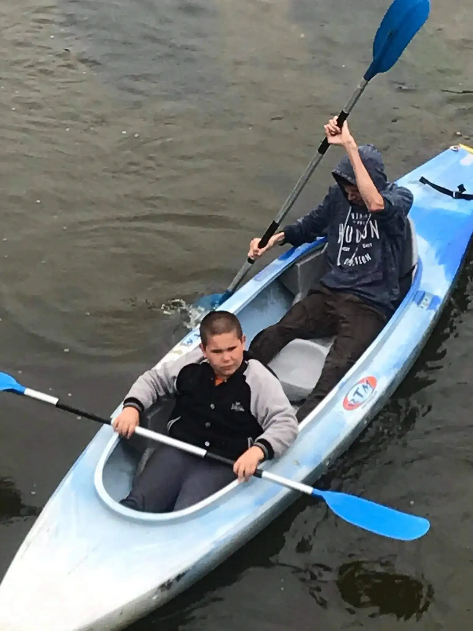 Sun protection for kayaking