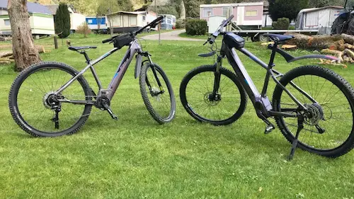 Electric mountain biking in the Ardennes