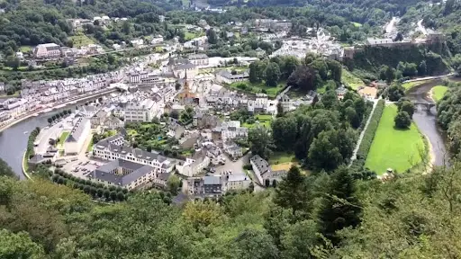 Statue de Godefroy de Bouillon au Château de Bouillon